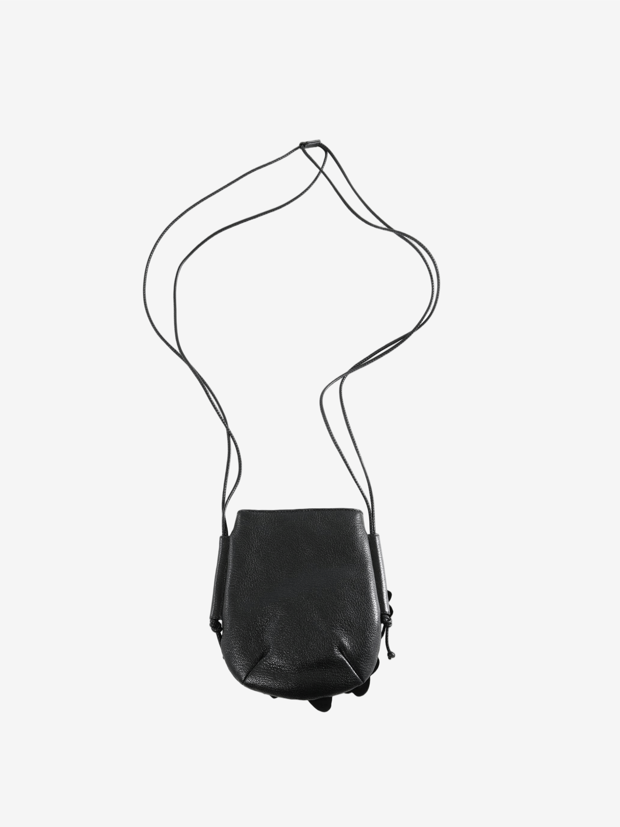 Black bag, front view