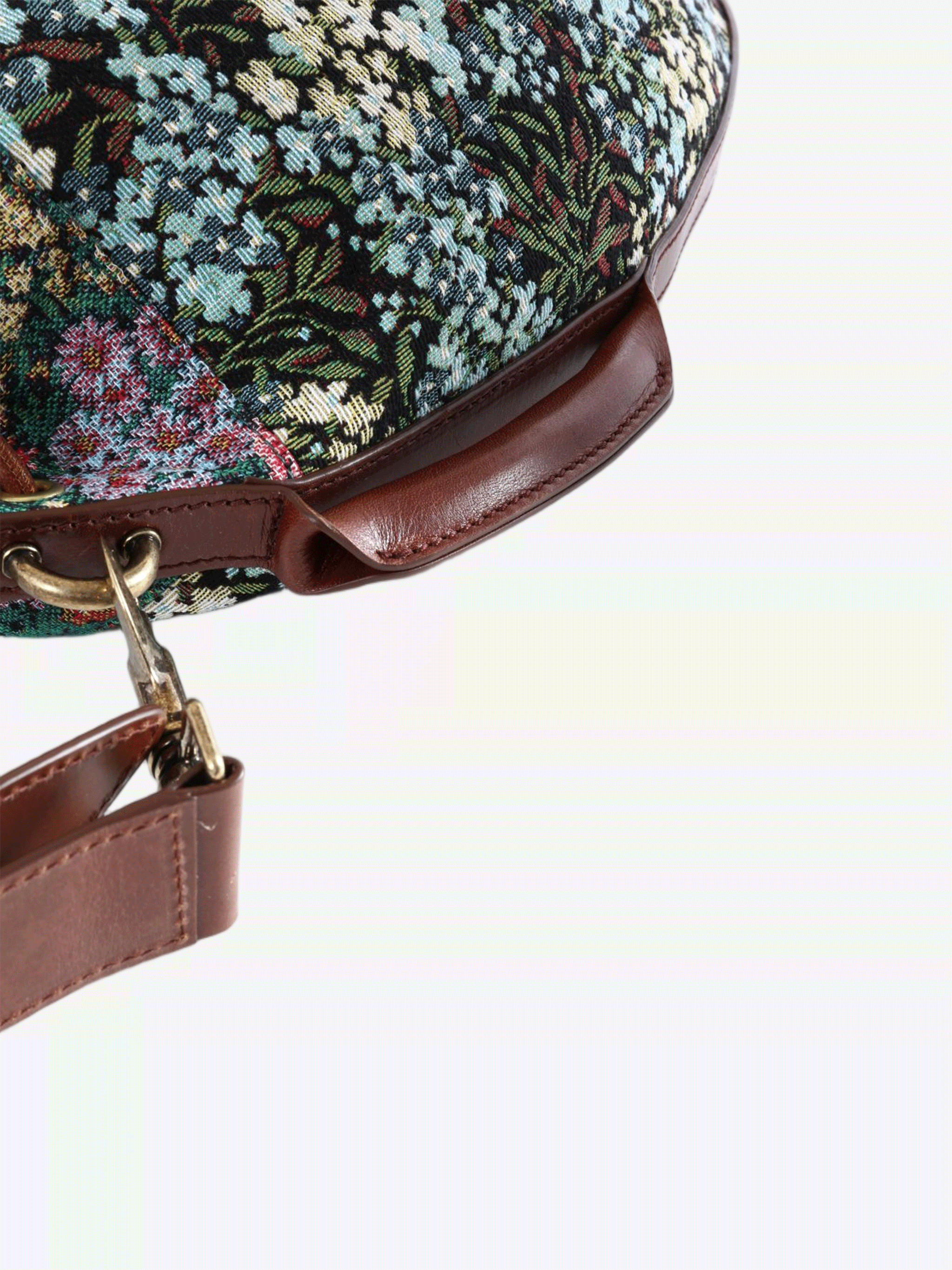 Green bag, front view