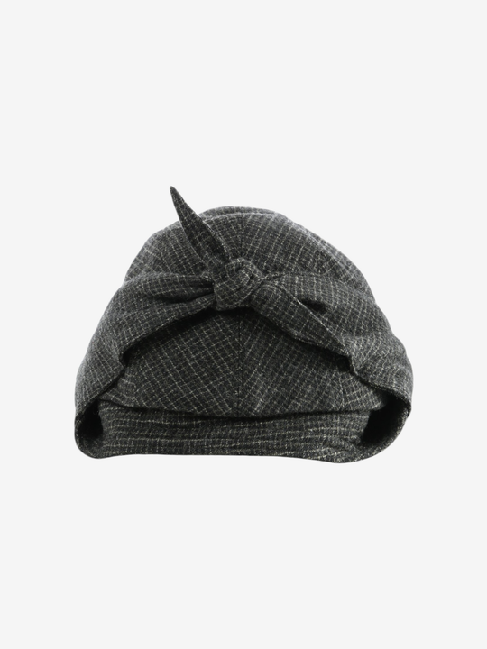 Grey hat, front view