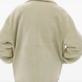 AURALEE - Women Merino Mouton Zip Blouson
