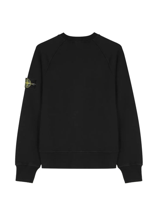 Black hoodie, front view