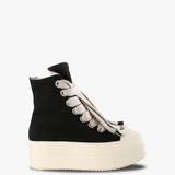 Black shoes, side view