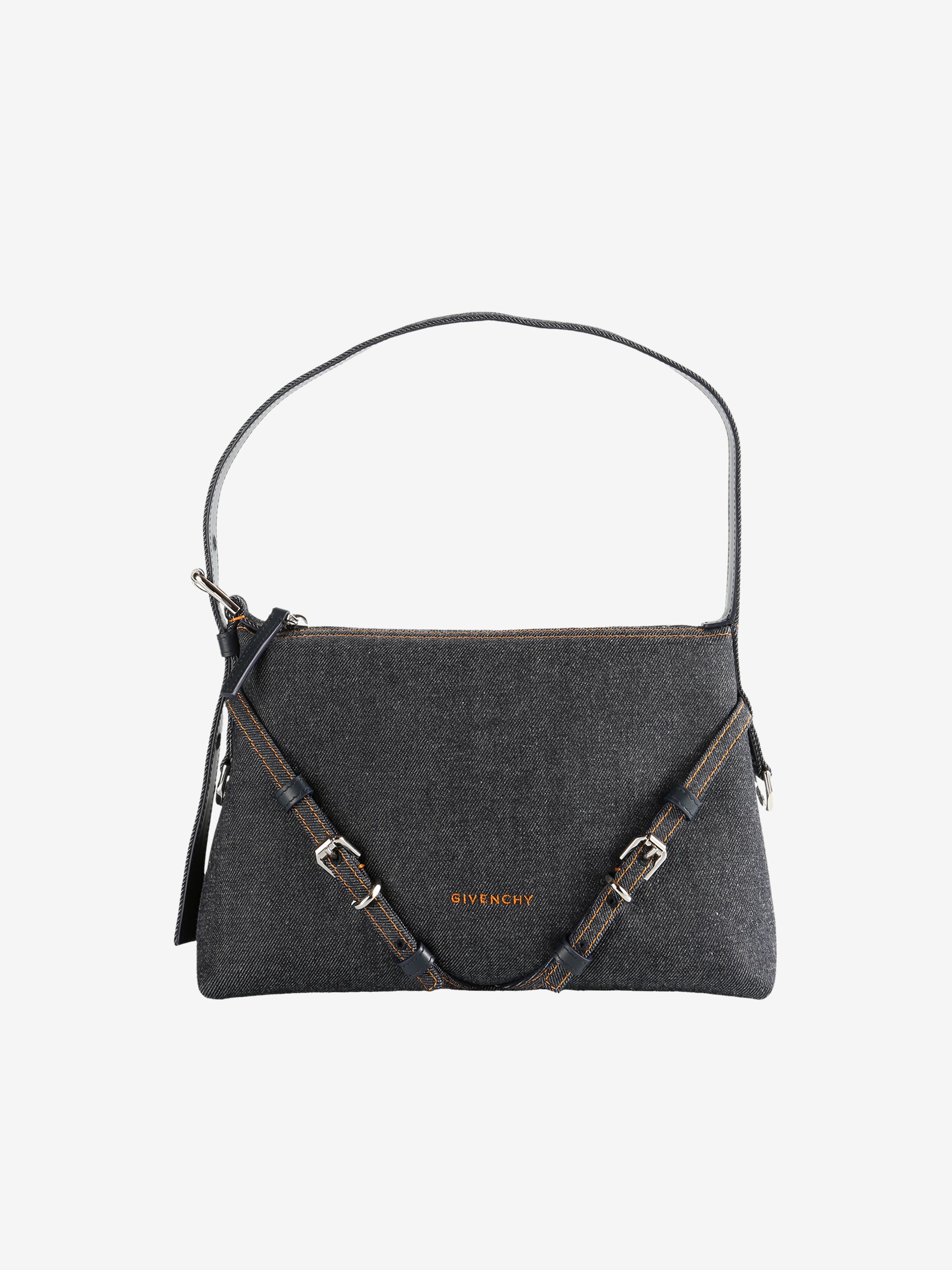 Blue bag, front view