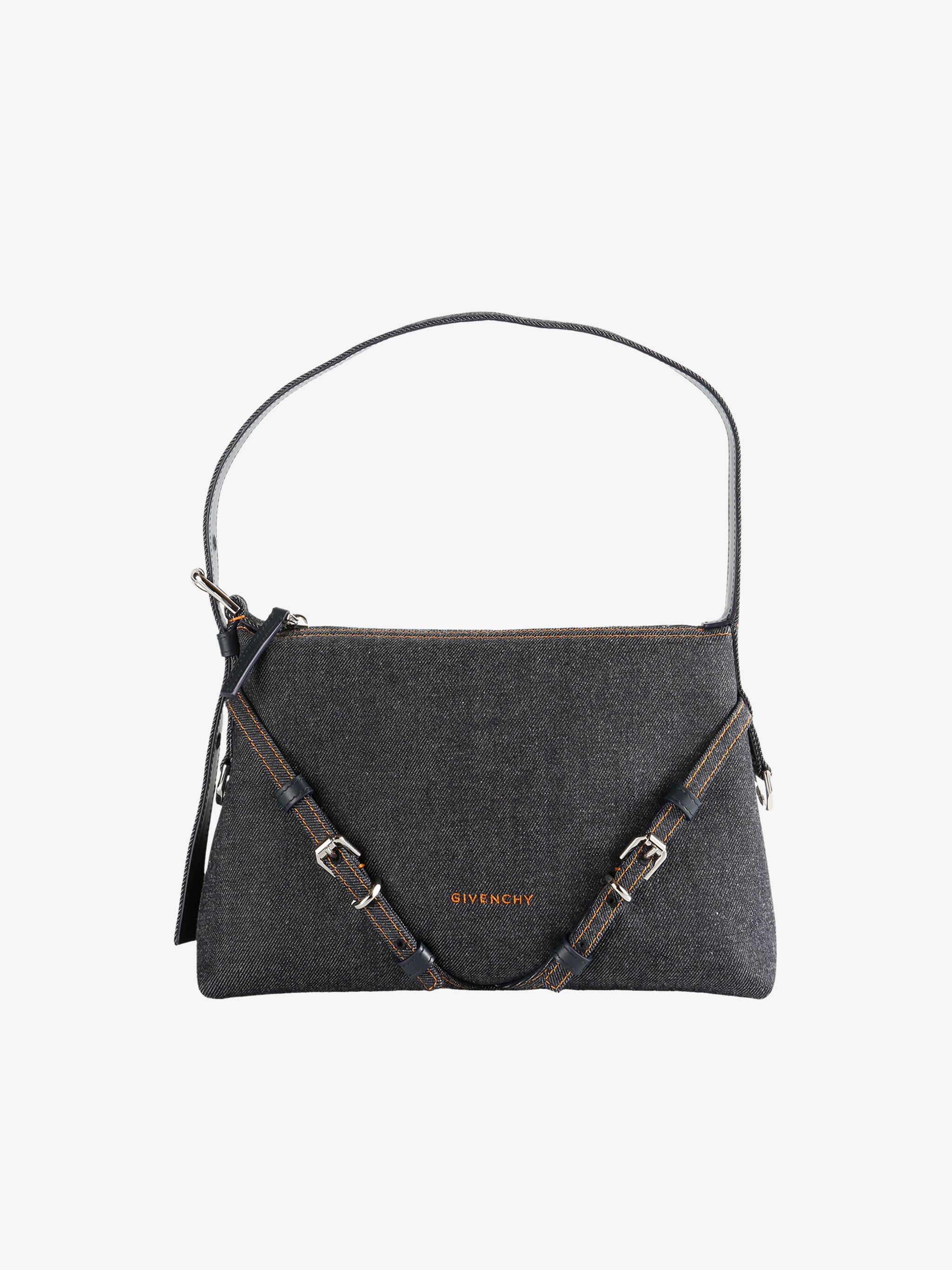 Blue bag, front view