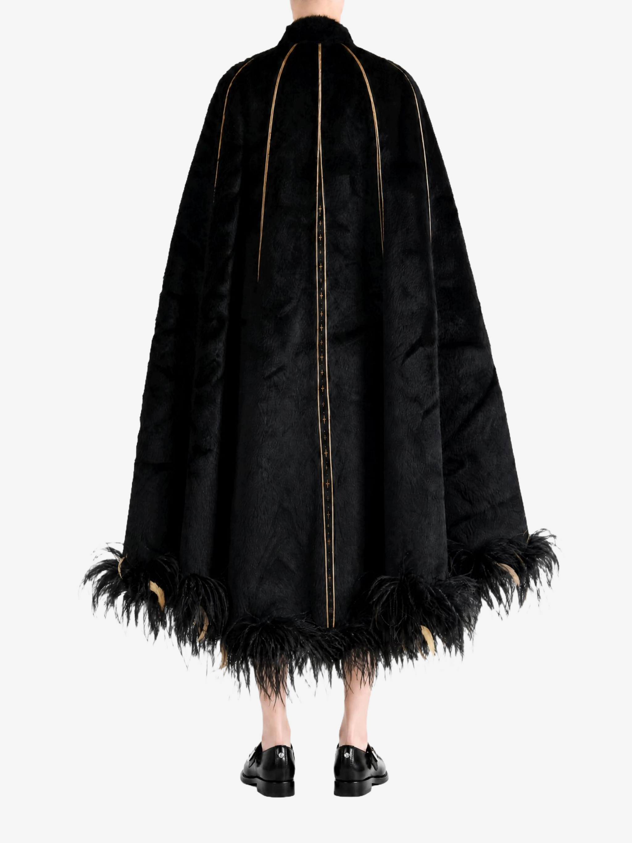 Black jacket, front view