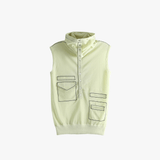 Green tops, front view