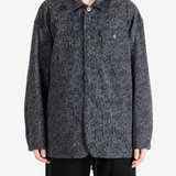Grey jacket, full body view