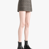 Brown dress, front view