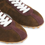 Brown shoes, front view