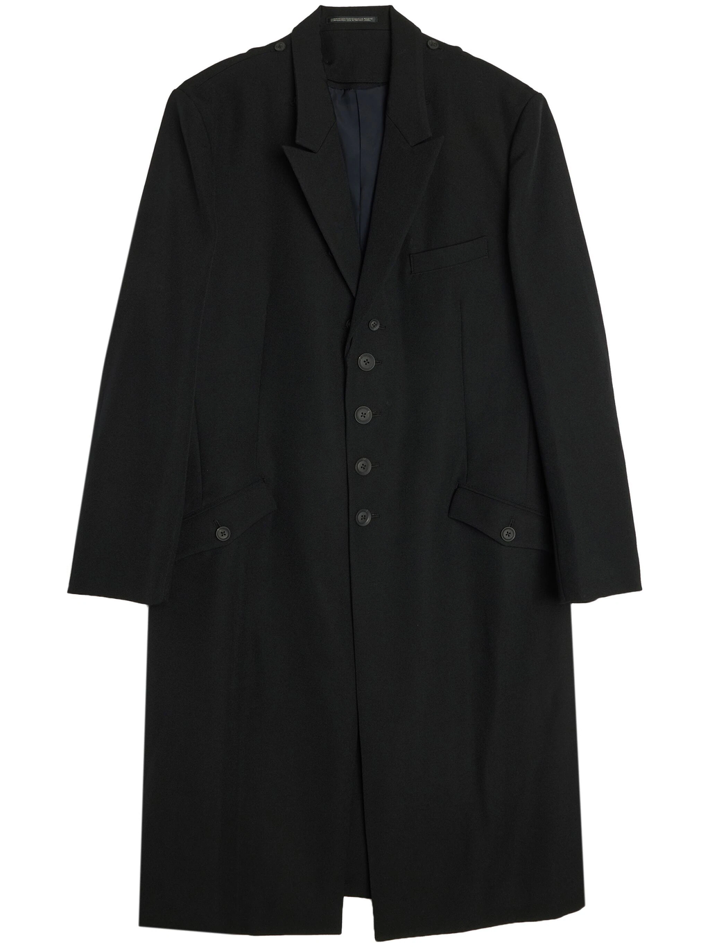 YOHJI YAMAMOTO POUR HOMME - Men Wool Detachable Lapel Jacket