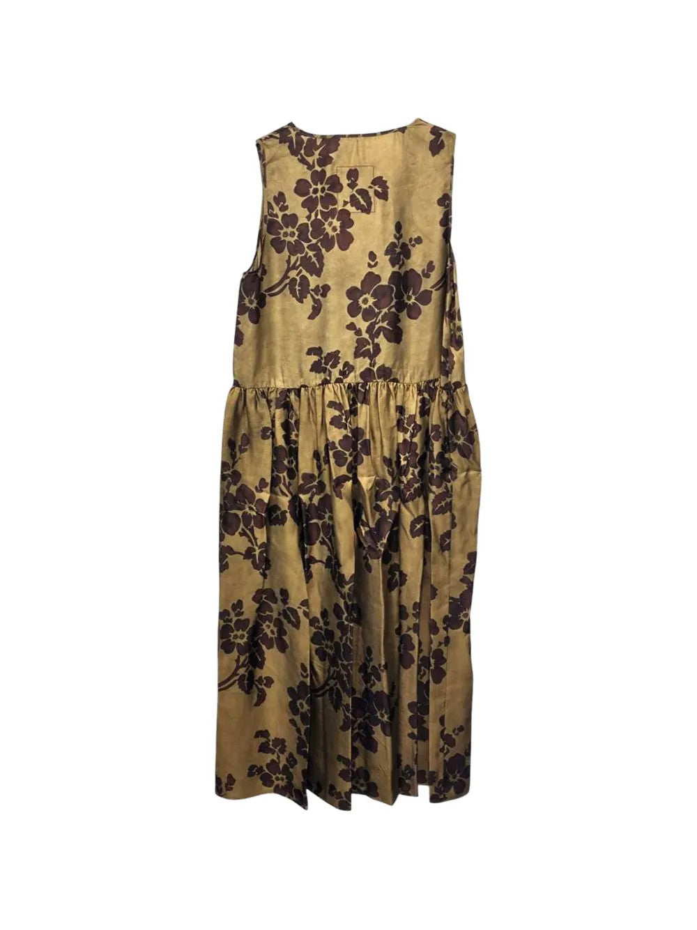 Brown dress, front view