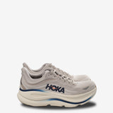 grey sneakers, front view