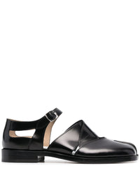 MAISON MARGIELA - Women Tabi Leather Sandals Baptiste