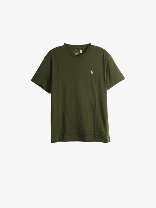 Green t-shirt, front view