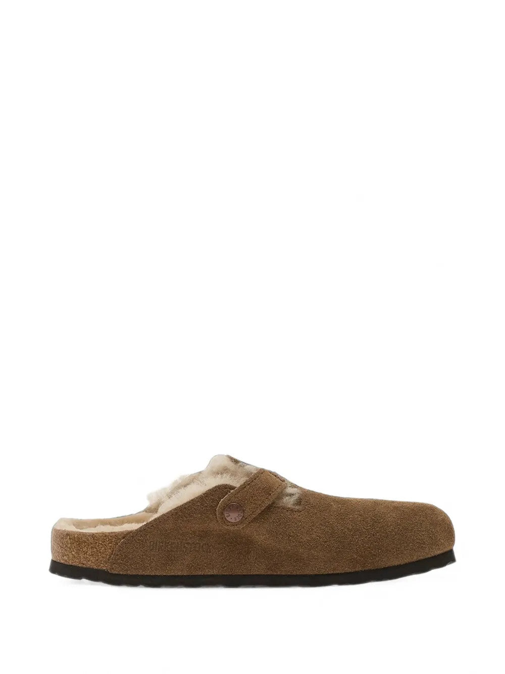 Brown sandals, front view