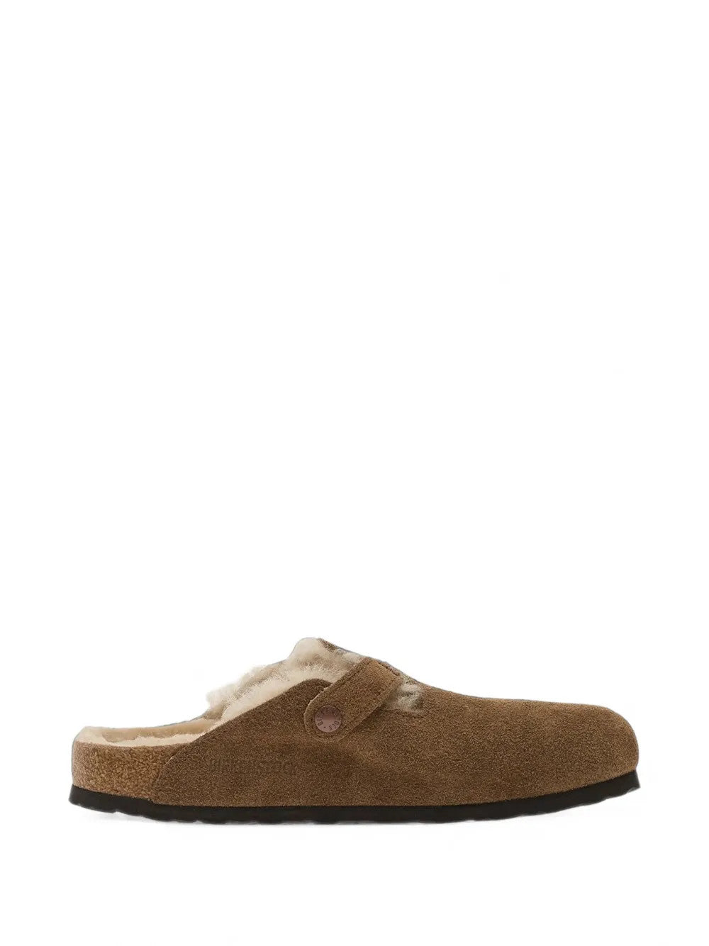 Brown sandals, front view