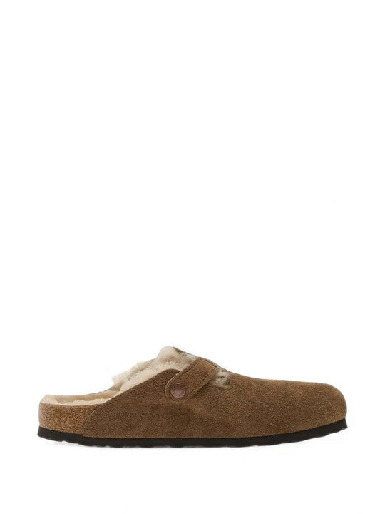 Brown sandals, front view