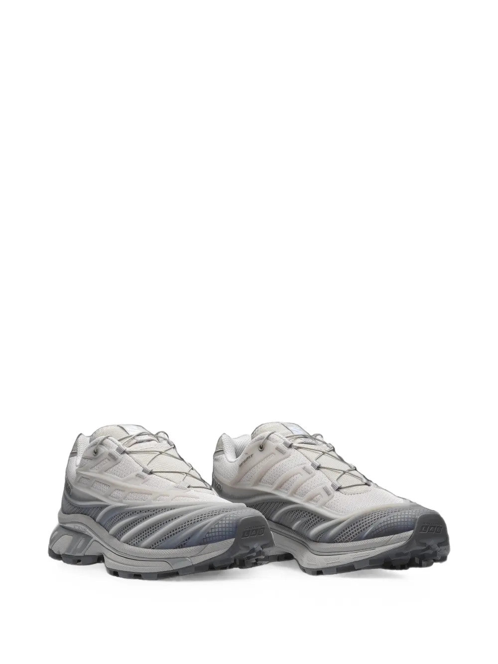 Grey shoes, front view