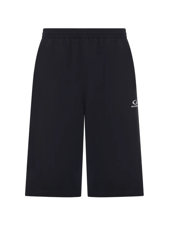 Black short , front view