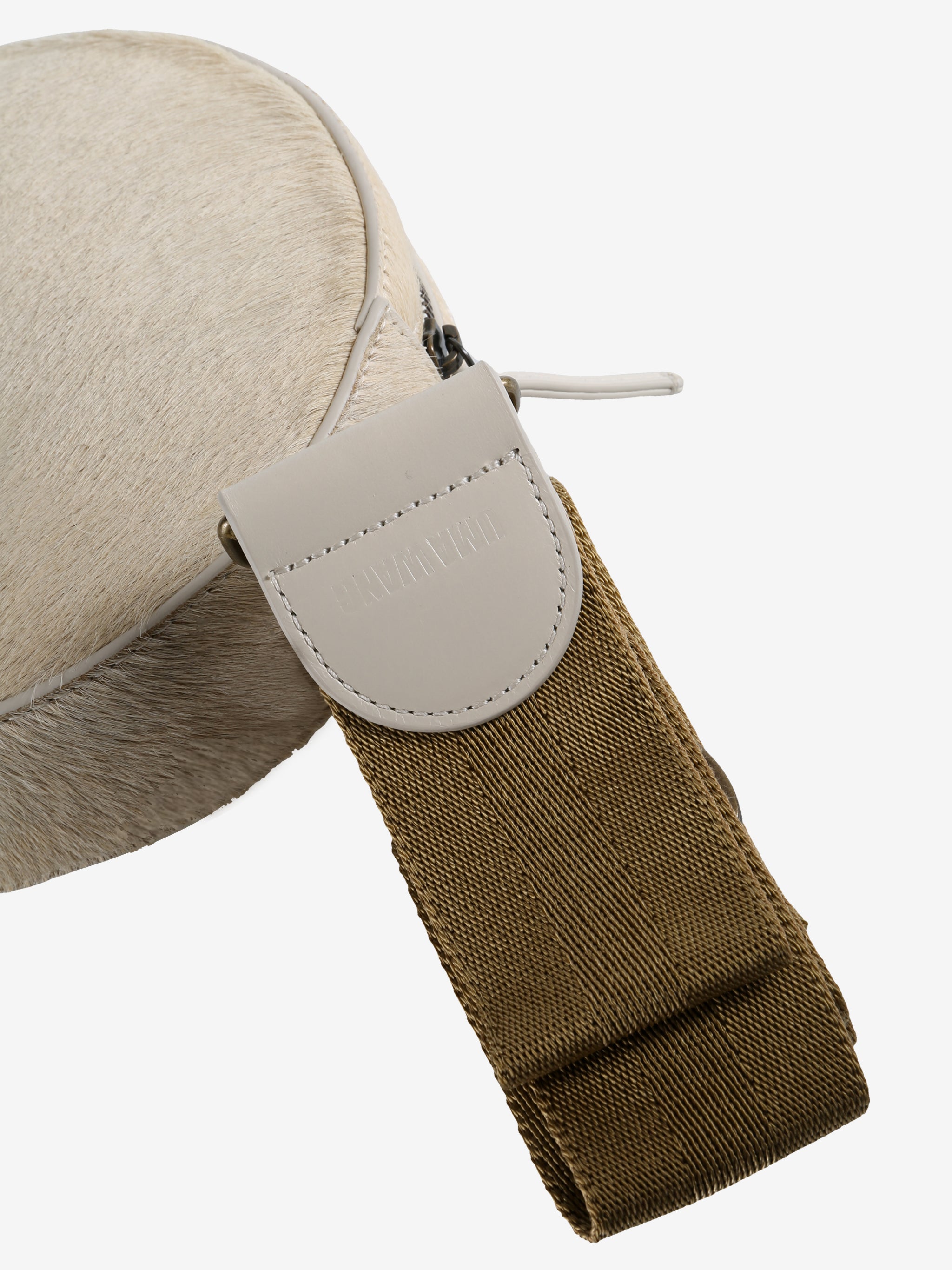 Close up of white bag