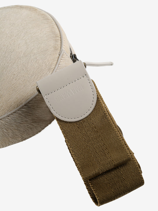 Close up of white bag