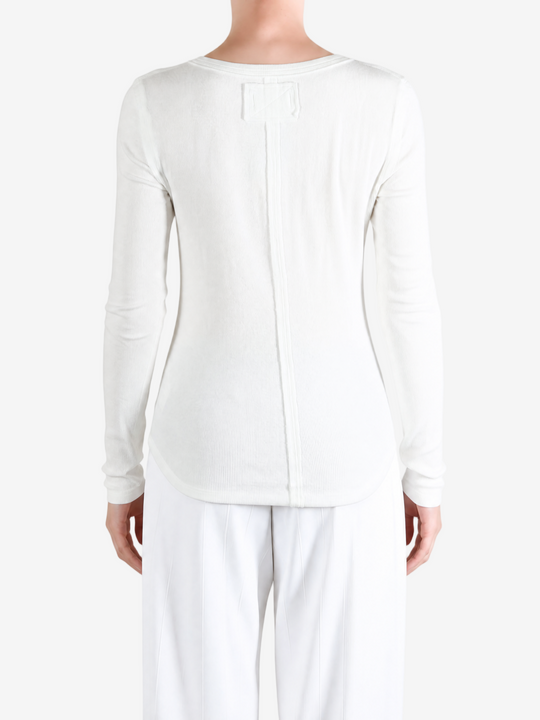 White shirt, full body view