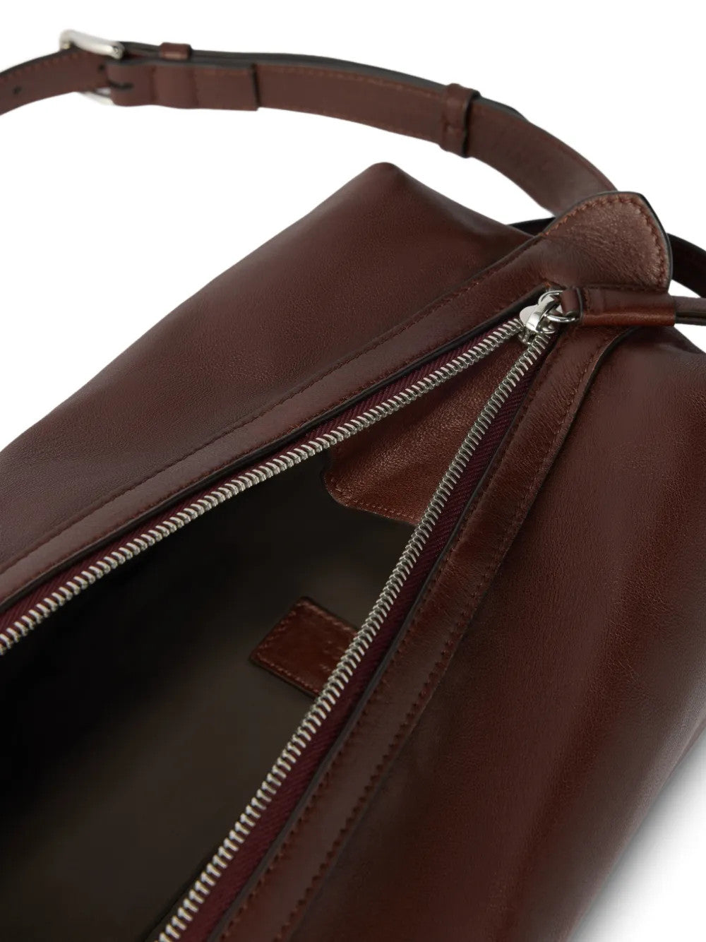 Close up of Brown bag, showing detail
