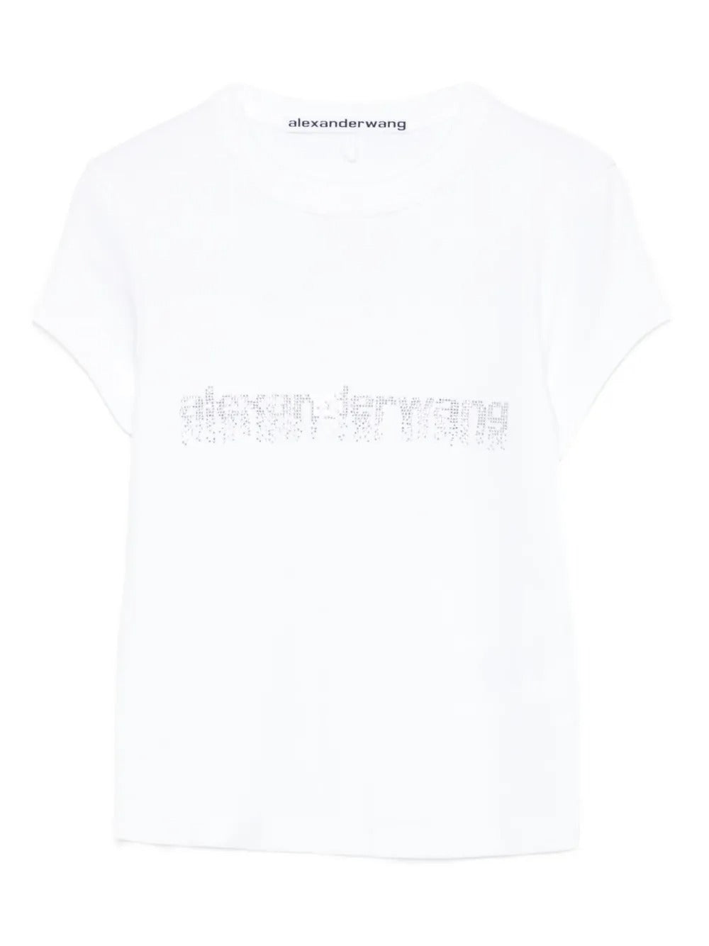 White t-shirt, front view