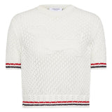 White t-shirt, front view