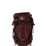 Burgundy bag, front view