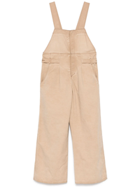 Beige overalls, front view