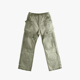 Green pants, front view