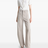 Grey pant, full body view