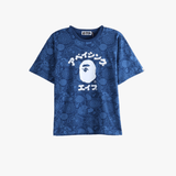 Blue t-shirt,front view