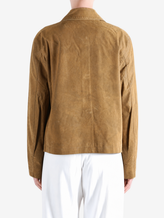 Brown jacket, front view