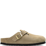 Tan shoes,front view