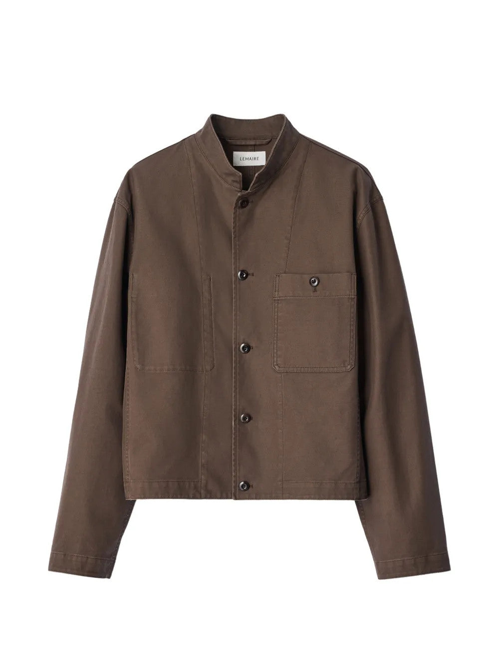 Brown jacket, front view