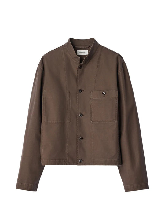 Brown jacket, front view