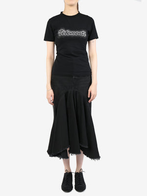 VETEMENTS - Women Denim Midi Skirt