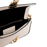 Close up of pink bag, showing the Inner zip pocket