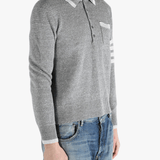 Grey t-shirt worn by a person, showing the t-shirt fit