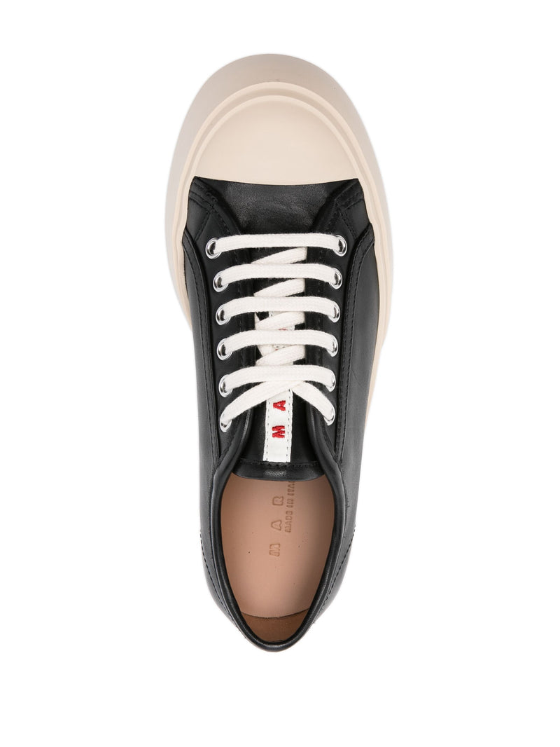 MARNI - Women Leather Laced Up Pablo Sneakers