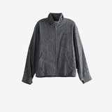 Grey jacket, front view