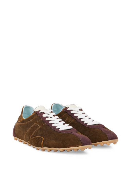 Brown shoes, front view