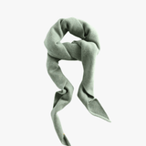 Green scarf, front view