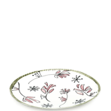 White plate, side view