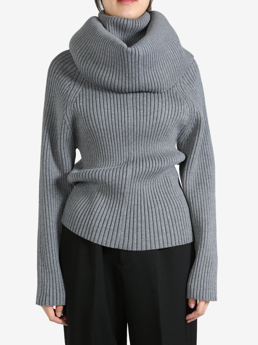 ALAINPAUL - Women Covered Shoulders Turtleneck