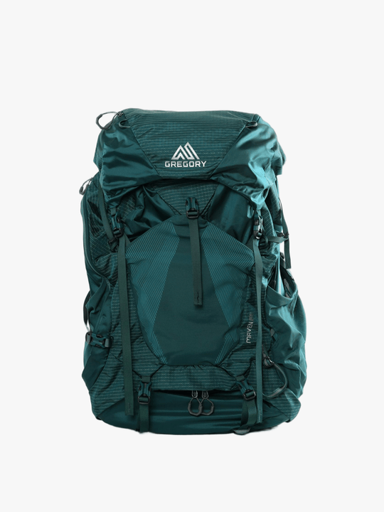 Green bag, front view