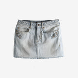 Grey skirt, front view