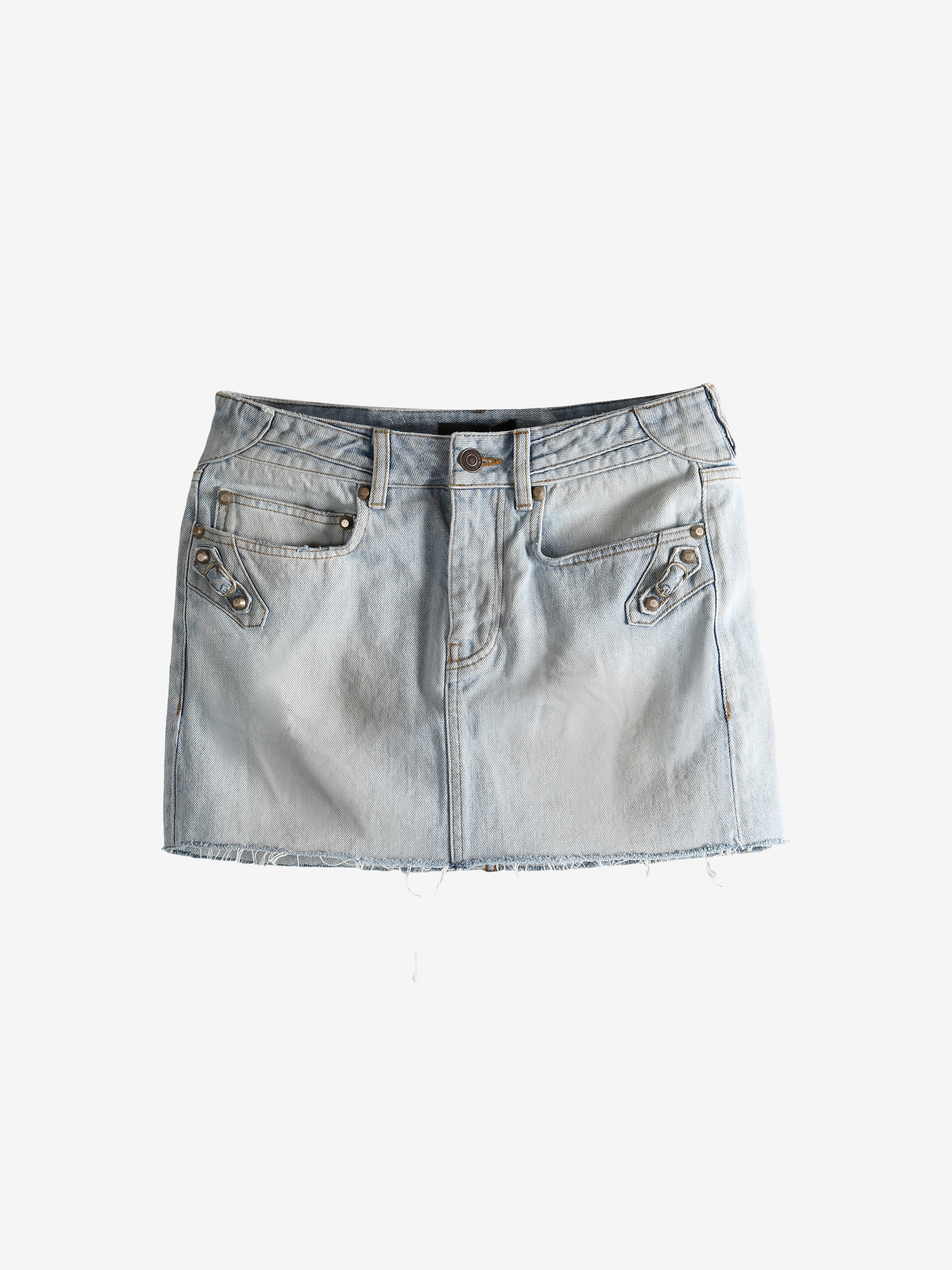 Grey skirt, front view